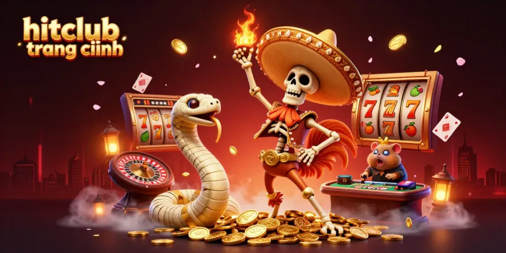 Experience massive wins at hitclub trang chính with vibrant casino games and dynamic characters.