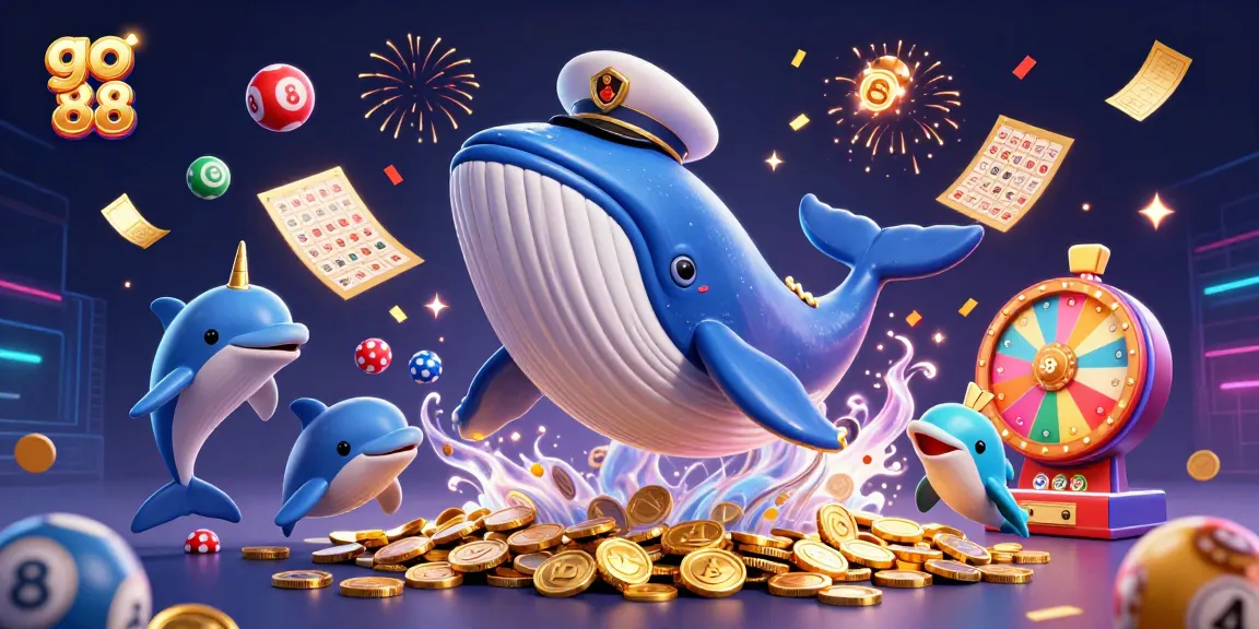 Experience winning excitement with go 88 in this vibrant, playful casino scene.